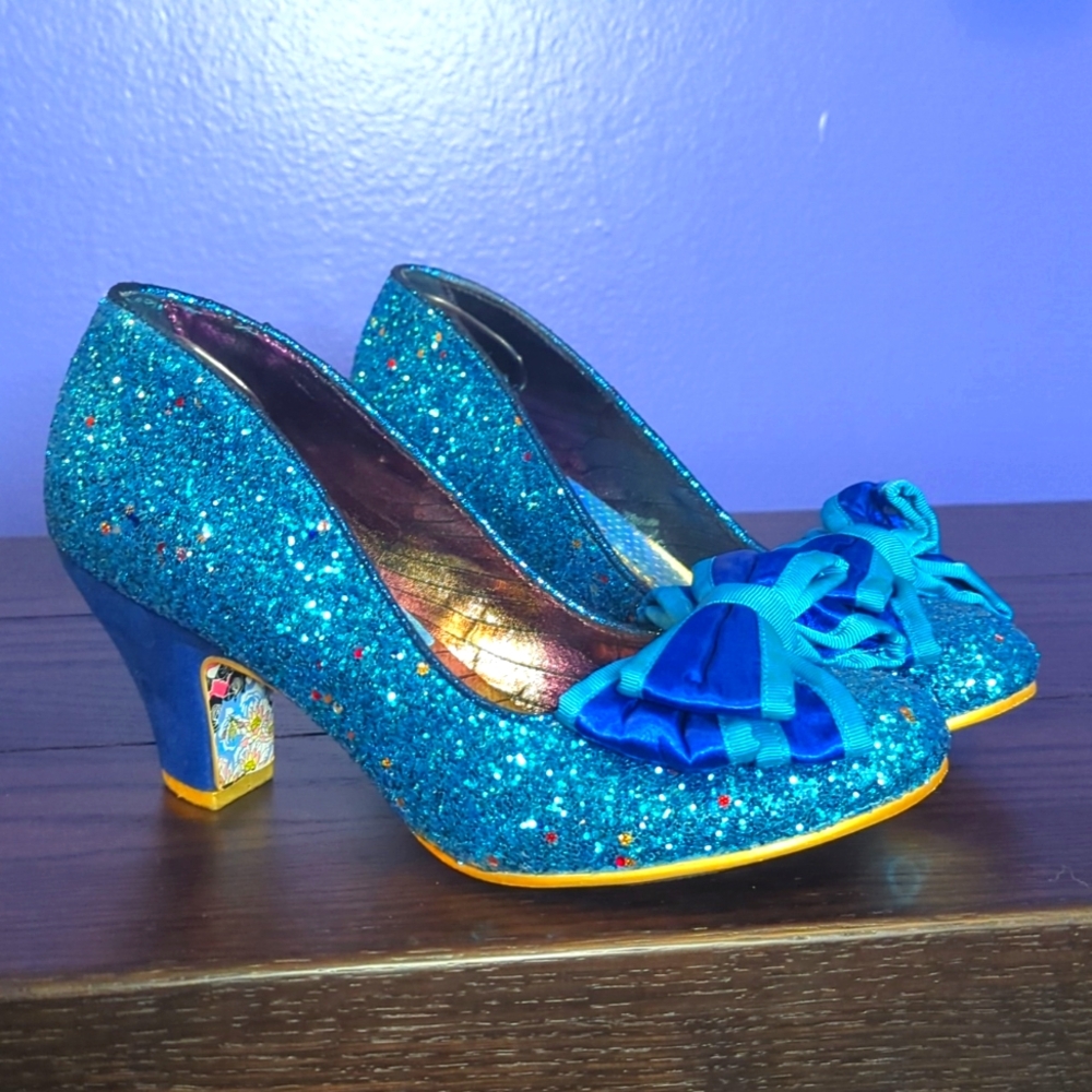 Irregular Choice Blue Ban Joes